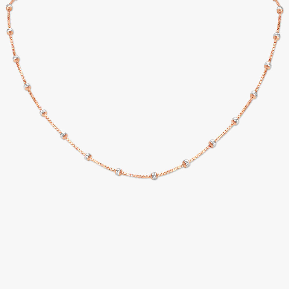 Tanishq plain gold chain sales
