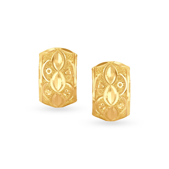 Rustic Intricate Stud Earrings 