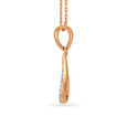 Pretty in Pink Rose Gold and Diamond Pendant and Earrings Set,,hi-res 3