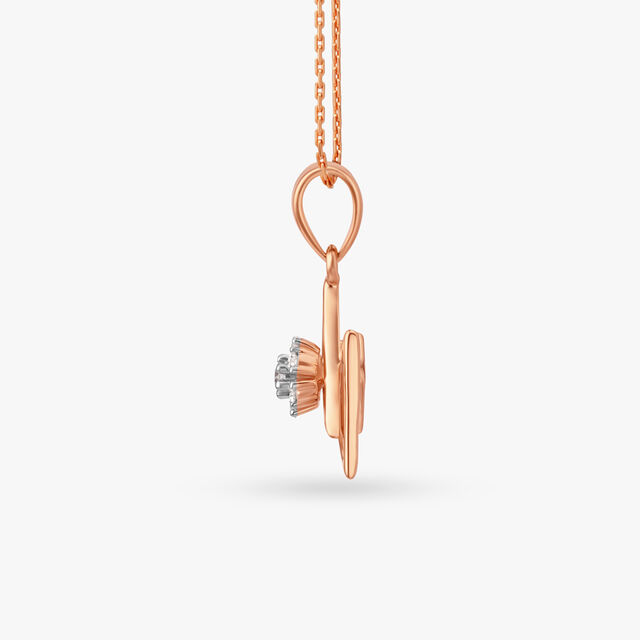 Glamorous Statement Diamond Pendant 2