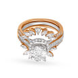 Dazzling Diamond Ring in White and Rose Gold,,hi-res 2