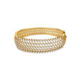Sublime Multi Stone Studded Diamond Bangle,,hi-res 