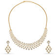 Ethereal Diamond Necklace Set 
