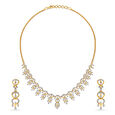 Enticing Diamond Necklace Set 