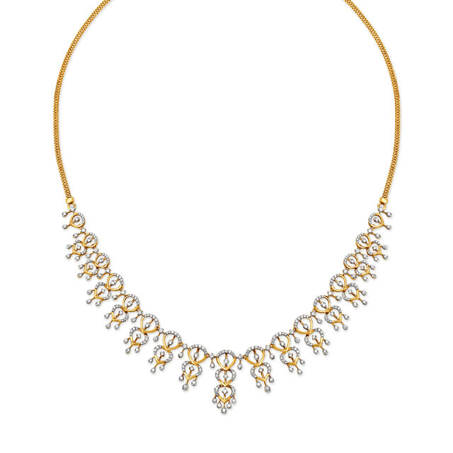 Enticing Diamond Necklace Set 2