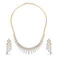 Classy Diamond Necklace Set 