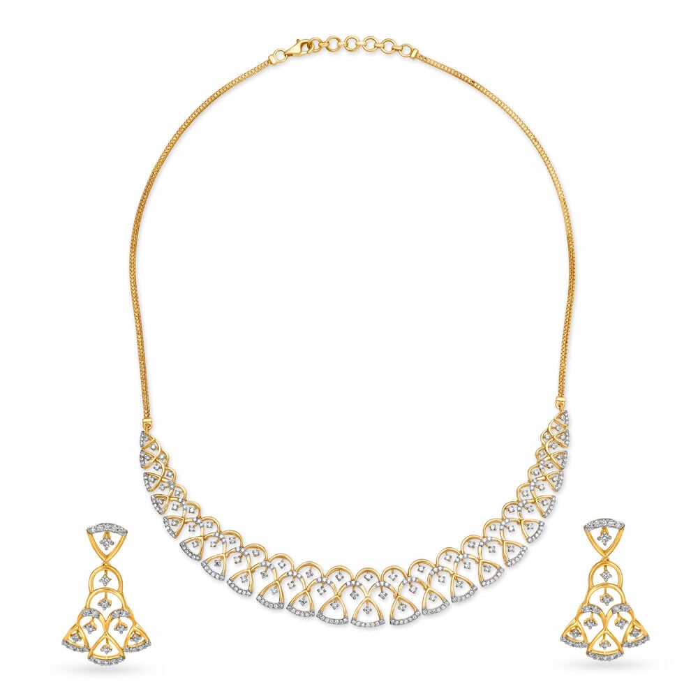 Diamond necklace within 1 lakh store