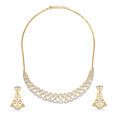 Splendid Diamond Necklace Set 