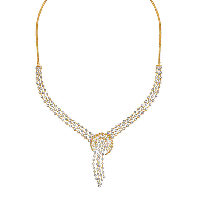 Glamorous Diamond Necklace Set,,hi-res 2