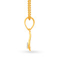 Understated 18 Karat Yellow Gold And Diamond Pendant,,hi-res 2