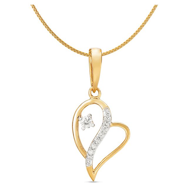 18 Karat Gold and Diamond Pendant,,hi-res 