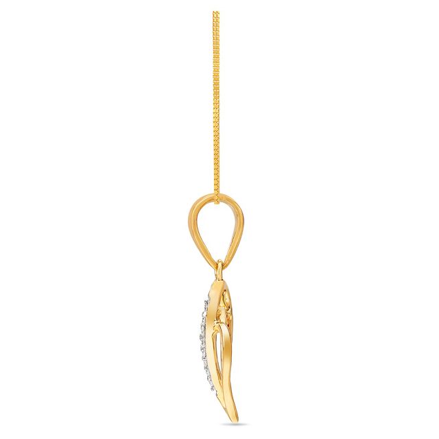18 Karat Gold and Diamond Pendant,,hi-res 2