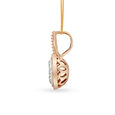 Modish Wheel Motif Diamond Pendant,,hi-res 2