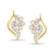 18 Karat Gold and Diamond Stud Earrings,,hi-res 