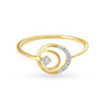 Concentric Pattern Eternity Diamond Ring,,hi-res 3