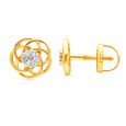 Splendid Traditional Seven Stone Diamond Stud Earrings,,hi-res 2