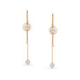 Circular Grace Diamond Drop Earrings,,hi-res 