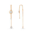 Circular Grace Diamond Drop Earrings,,hi-res 2
