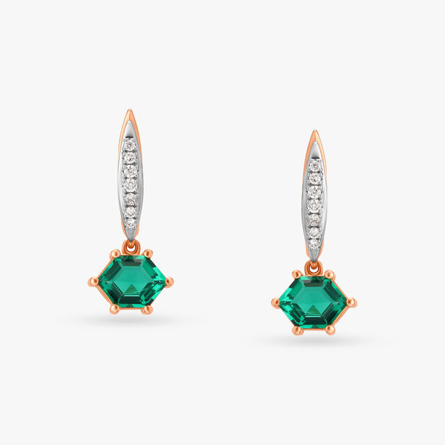 Gauzy Diamond Hoop Earrings 3