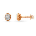 Classy Round Diamond Stud Earrings,,hi-res 2