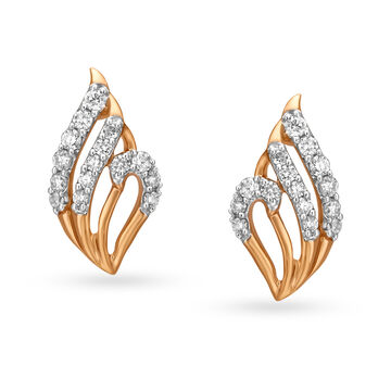 Alluring Diamond Stud Earrings