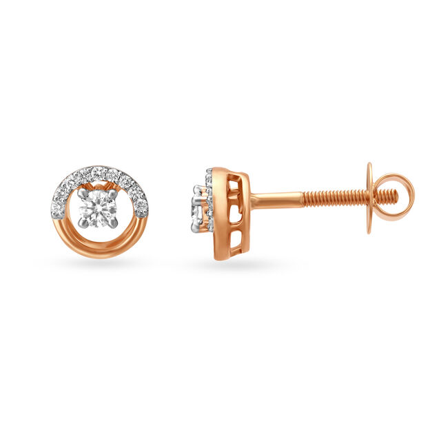 Classy Diamond Stud Earrings 2