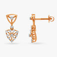 Radiant Diamond Drop Earrings 2