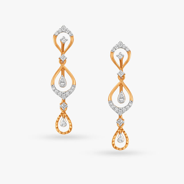 Sublime Diamond Drop Earrings,,hi-res 