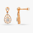 Antique Style Diamond Drop Earrings 2