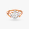 Checkerboard Diamond Finger Ring 2