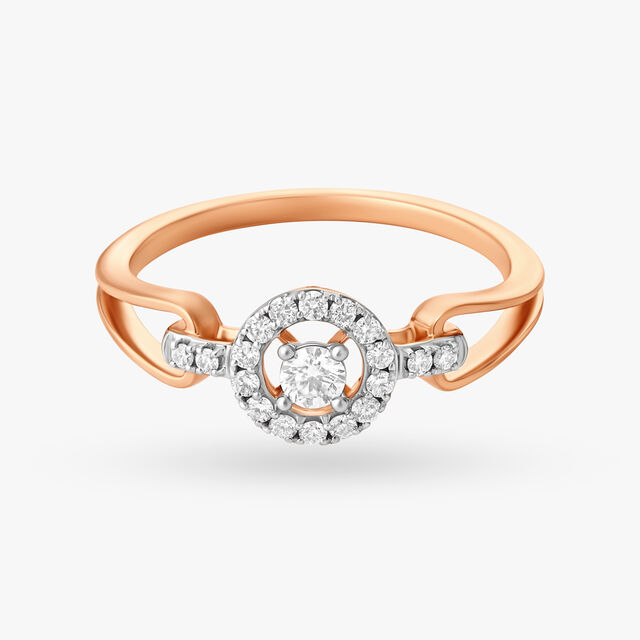 A perfect Solitaire Ring