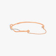 Eternal Twist Rose Gold Bracelet 2