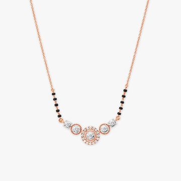 Enchanted Circles Diamond Mangalsutra