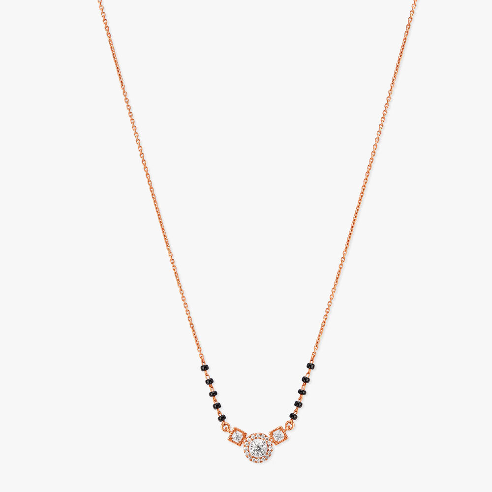 Buy Cluster Grace Diamond Mangalsutra at Best Price Tanishq UAE
