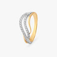 Celestial Unique Diamond Gold Ring,,hi-res 