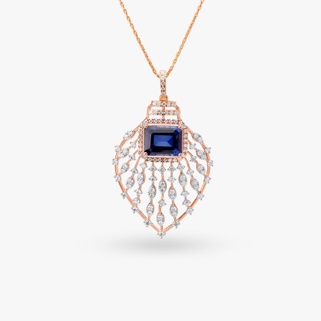 Luxurious Diamond Pendant and Earrings Set 2