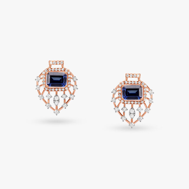 Luxurious Diamond Pendant and Earrings Set 4