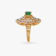 Verdant Dazzle Diamond and Onyx Ring 3