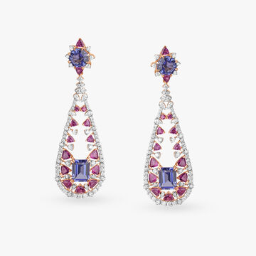 An Exquisite Melange Drop Earrings