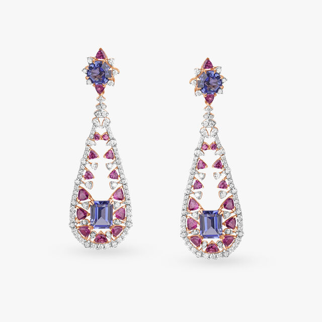 An Exquisite Melange Drop Earrings 