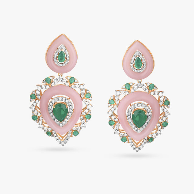 A Dramatic Romance Drop Earrings,,hi-res 