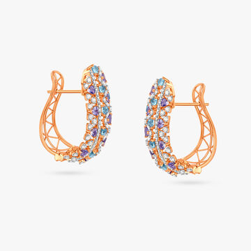 Fade into Shine Hoop Earrings