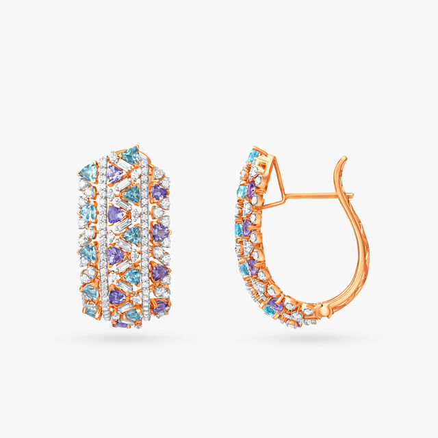 Fade into Shine Hoop Earrings 2
