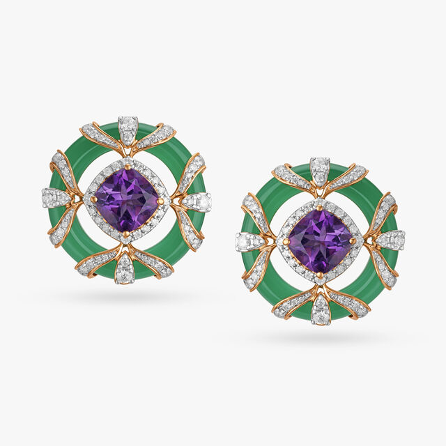 Walk in Beauty Stud Earrings 
