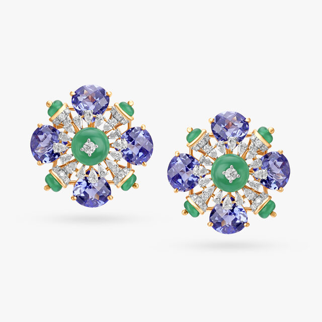 Fleur Allure Stud Earrings 