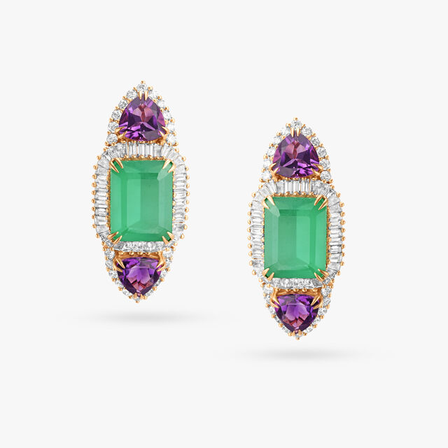 The Enigma! Stud Earrings,,hi-res 