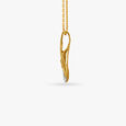 Striking Leafy Diamond Pendant and Earrings Set 4