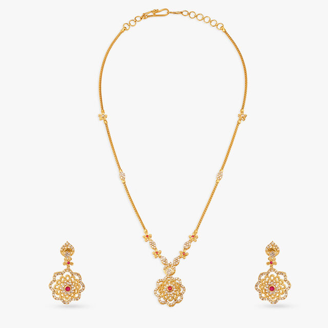 Graceful Allure Necklace Set 