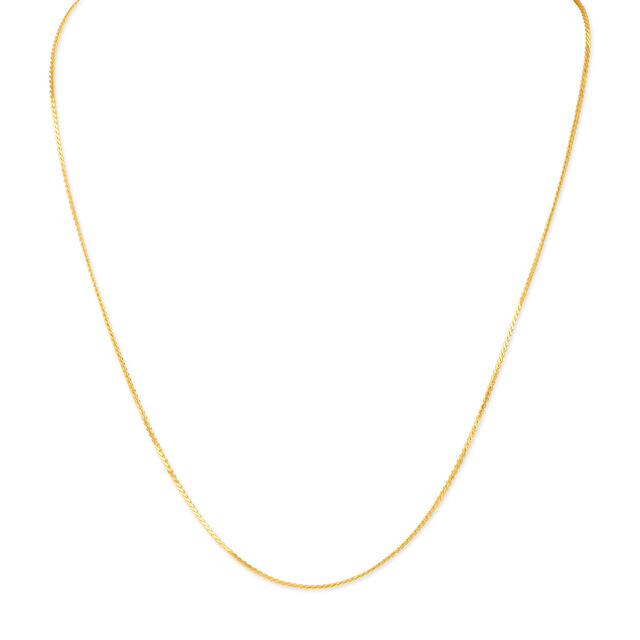 Petite And Sober Gold Chain,,hi-res 