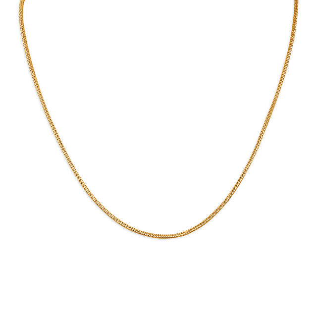 Stylish Link Gold Chain,,hi-res 